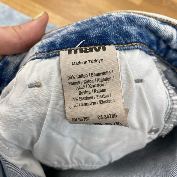 Flare, High Rise Maria Slit, MAVI denim - Picture 7 of 7